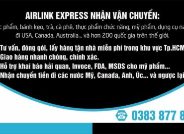 Airlink – Vận Chuyển Việt Nam – Canada